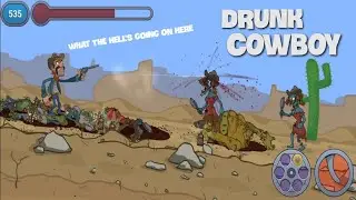 Drunk cowboy zombie shootout gameplay