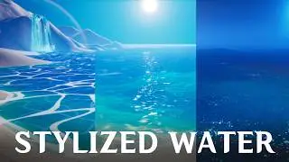 Unreal Engine Stylized Water | SHOWCASE