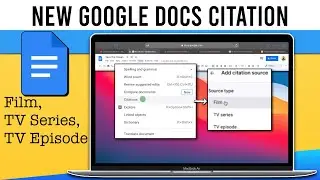 Google Docs, How to Reference your work 