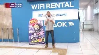 How to use NINJA WiFi｜A must have for trips to Japan. NINJA WiFi