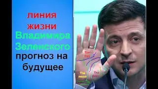 Анализ линий на руках  Владимира Зеленского.