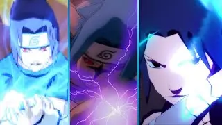 All CHIDORI Sasuke Uchiha Evolution (4K)