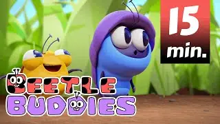 Magic shows, spoiled berries, soccer fun, and more! | BEETLE BUDDIES | Cartoons for Kids Compilation