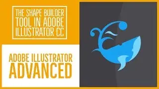 The shape builder tool in Adobe Illustrator CC - Illustrator Advanced Training [8/53]