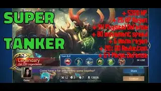 Mobile Legends : “Legendary MVP”【Belerick】Best Item Build & Strategies Guide | Unstoppable | Godlike