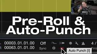 Pre-Roll and Auto-Punch in #StudioOne