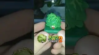 МасЛаТук из пластилина по игре Plants vs zombies 2.Растения против зомби 2.Plqstiline