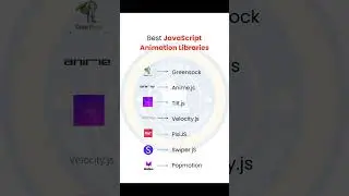 BEST JAVASCRIPT ANIMATION LIBRARIES #animation #libraries #javascript #programminglanguages #java
