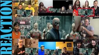 Infinity War trailer but everybody is DEADPOOL REACTIONS MASHUP