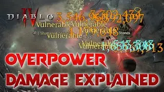 Overpower Damage Explained - Diablo 4