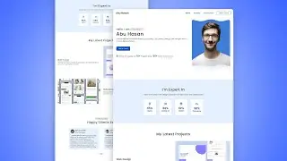 Build Responsive Personal Portfolio Website Using HTML CSS And Javascript