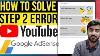 How to Solve AdSense Problem | Step 2 Error Setup Google AdSense | Fix in AdSense Change Association