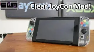 Change Your Joycon Shells On The Nintendo Switch! (Clear Joycon Install)