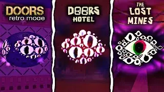 [ROBLOX] DOORS THE LOST MINES VS Doors Original Vs Doors Retro mode