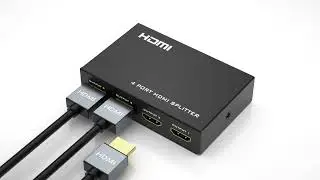 4K HDMI Splitter 1 in 4 out