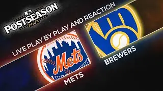 New York Mets vs Milwaukee Brewers Wild Card Game 3 LIVE Play by Play & Reaction