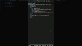 Text bouncing animation | #htmlcss #codingtutorials #short