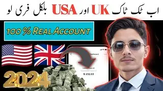 How to create TikTok UK & USA || USA ka tiktok account kaise banaye || Uk free Tik Tok account