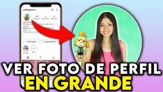 Cómo VER la Foto de PERFIL de INSTAGRAM en GRANDE