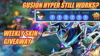 How to Carry with Gusion! Weekly Skin Giveaway | Saigon MLBB