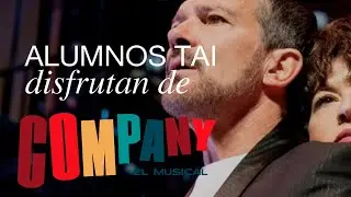 La Comunidad TAI disfruta del musical Company y un encuentro con Antonio Banderas y el elenco