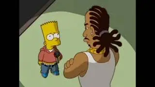 bart Simpson rap battle but with balls in yo jaws