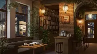 Jazz and Rain Sounds at the Coffee Shop: Boost Your Focus for Study & Work 🌧️🎵