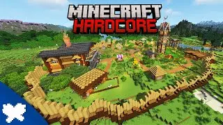 I Transformed a VILLAGE in Hardcore Minecraft (Part 2)