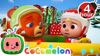 Borrowing Santas Sleigh Song + More | Cocomelon - Nursery Rhymes | Fun Cartoons For Kids | 3 Hours