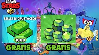 ✅Billetes Crustaceos y Gemas GRATIS🤑 en Brawl Stars✅