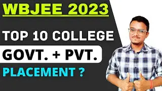 TOP 10 COLLEGES UNDER WBJEE | BTech | Engineering | WBJEE 2023