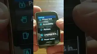 How to Reset Samsung Gear Watch