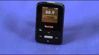 SanDisk Sansa Clip Zip video review