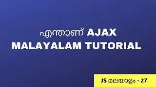 Ajax malayalam tutorial