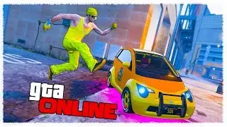 СБЕЖАЛ ИЗ ТЮРЬМЫ НА МАЛЕНЬКОЙ ПАНТЕ НЕСМОТРЯ НА КУЧУ ПРЕПЯТСТВИЙ В GTA ONLINE