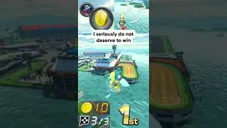 WHY DIDN'T THE BOMB HIT ME!? Mario Kart 8 Deluxe