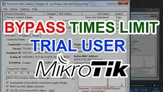 Mikrotik! Cara Bypass Times Limit Trial User