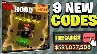 ⚡LATEST⚡🎁✨NEW-YEAR-UPDATE🎁✨ DA HOOD CODES IN JANUARY 2025 || ROBLOX DA HOOD CODES | CRAZY GAMER