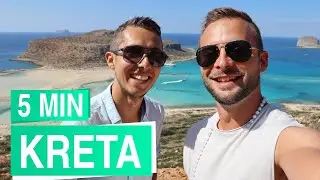 Kreta in 5 Minuten ☀🌈 An der Küste von Heraklion bis Chania