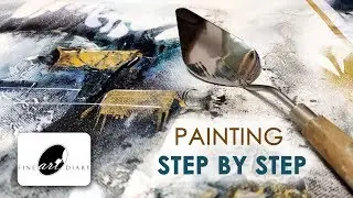 Easy Acrylic Paintings Step by Step / Acrylic Painting Tutorial / Abstract 25