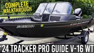 2024 Tracker Pro Guide V 16 WT - Full Walkthrough & First Impressions