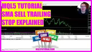 MQL5 TUTORIAL - SMA SELL TRAILING STOP explained