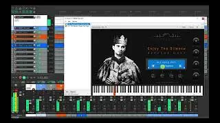 Depeche Mode - Enjoy The Silence | VST & DAW project (deconstructed)