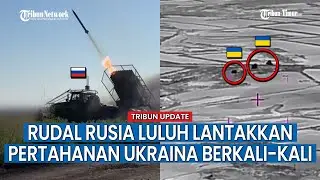 Lebih dari 10 Kali Serangan Rudal Rusia Bakar Habis Pertahanan Ukraina