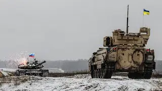 Bradley M2 Renders Russian T-90M Tanks Powerless in Ukraine War