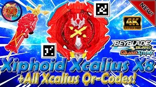 NEW Xcalius Set Qr-Codes + All Old Codes | Новый Xcalius Set Qr-Коды - Beyblade Burst APP