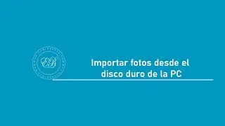 12- Importar fotos desde el disco duro de la PC | Lightroom Classic 2024