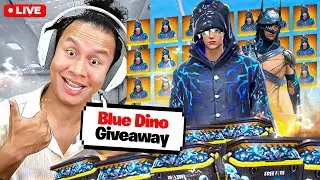 Blue Dino & Alpha Wolf Bundles Giveaway 💎💎 #freefire #live #tondegamer