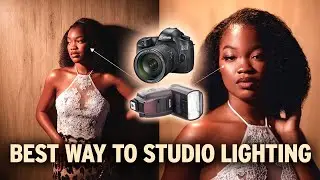 THE PEFECT AND BEST WAY TO STUDIO LIGHTING - LEARN HOW LIGHT WORKS