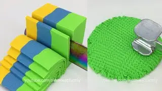 Very Satisfying Kinetic Sand Crunchy Cutting Sound